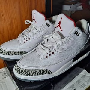 REPS Jordan 3 White "Cement" Sz 11